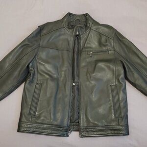 Boston Harbour Men's Leather Jacket